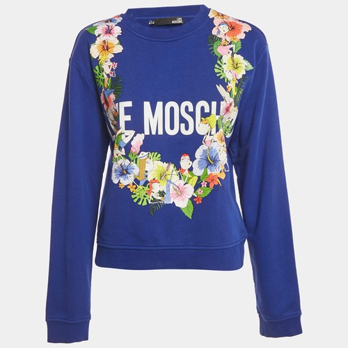 Felpa girocollo love moschino - felpa,