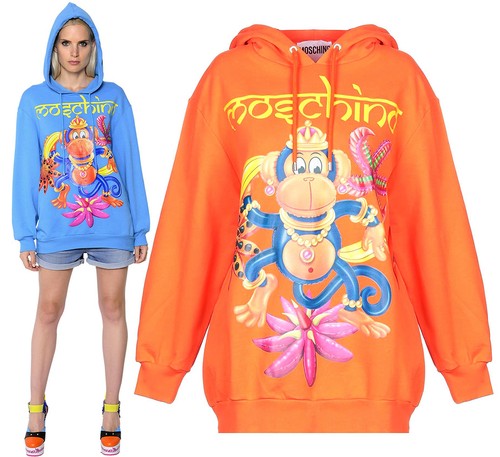 Felpa moschino couture - felpa, stampa