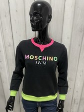 Felpa Donna MOSCHINO Swim Nera