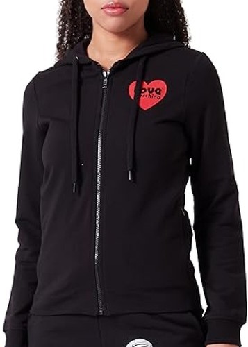 Felpa donna fullzip cappuccio - felpa,