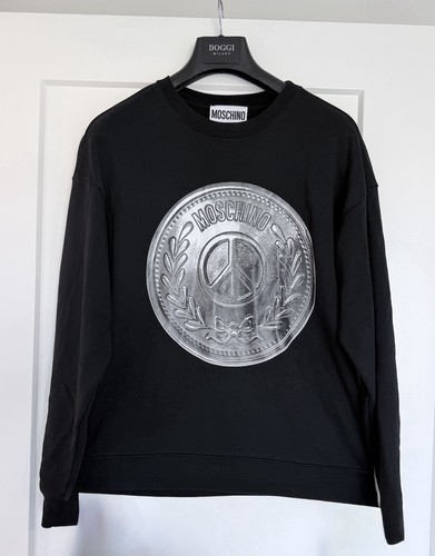 Felpa moschino nera - felpa, coin