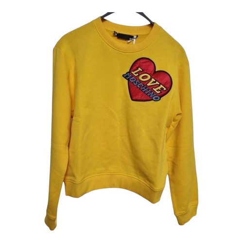 Felpa love moschino gialla - moschino,