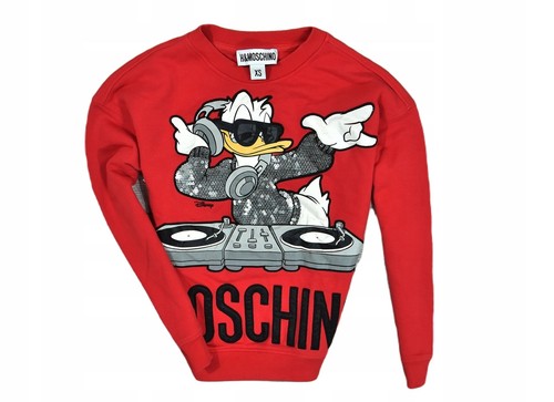 Felpa donna disney moschino - donna,