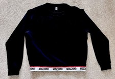 MOSCHINO.. Felpa donna nera