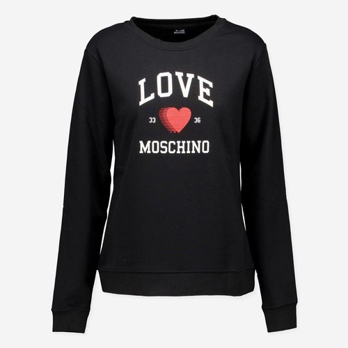 Felpa donna love moschino - felpa,