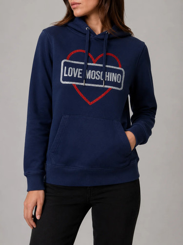 Felpa love moschino - felpa,