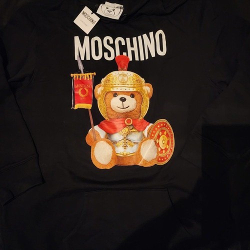 Felpa con cappuccio moschino - con,
