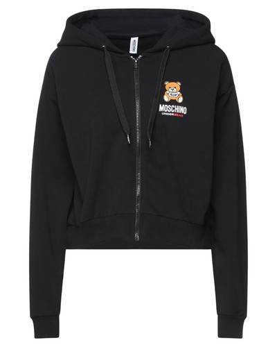 Felpa hoodie moschino - felpa,