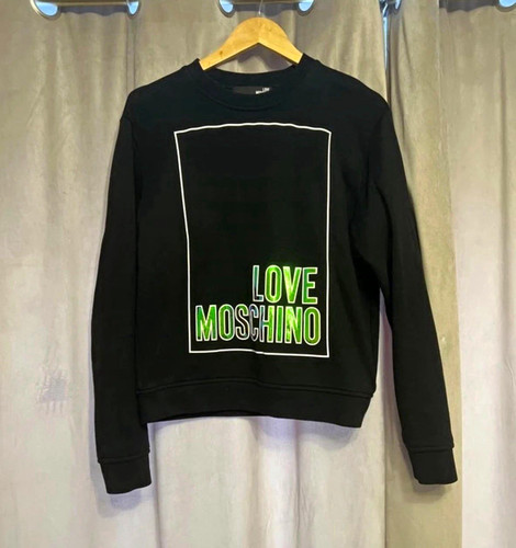 Felpa love moschino donna nera - donna,