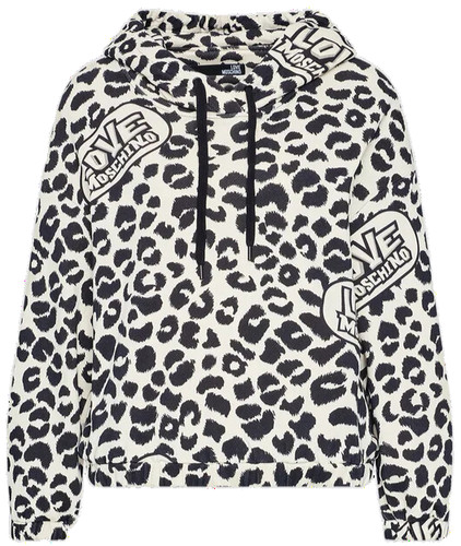 Felpa donna love moschino - felpa,