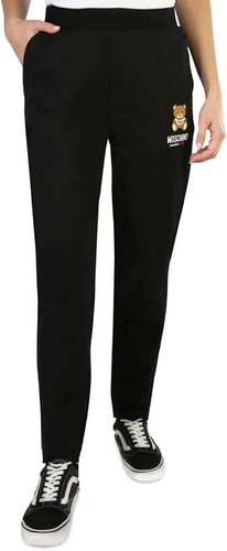 Moschino pantalone felpa nero - moschino,