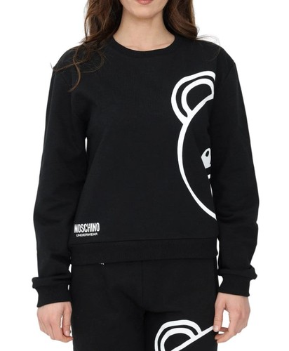 Felpa hoodie moschino - felpa,