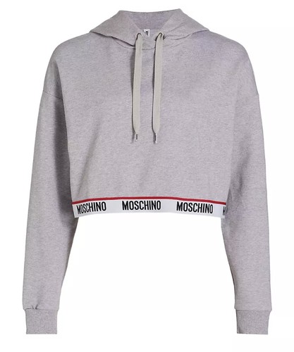 Moschino felpa con - con, cappuccio