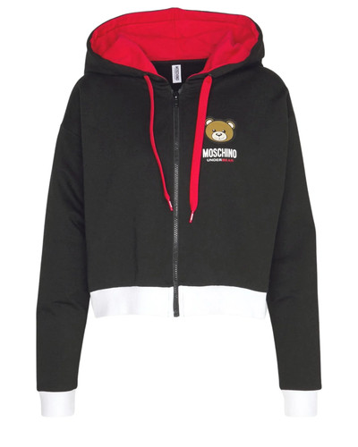 Felpa hoodie moschino - felpa,